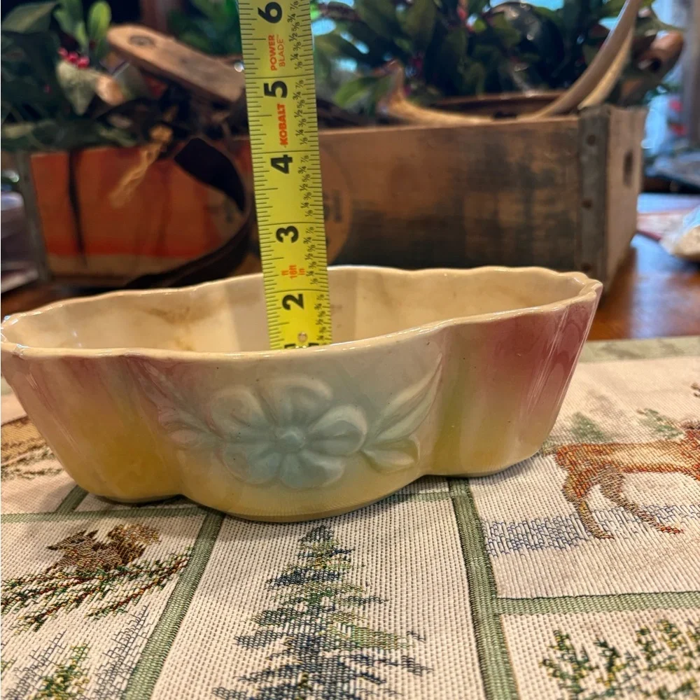 Shawnee Pottery floral planter Vintage 1940